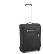 Roncato LITE SOFT S, black, 55 × 40 × 20 cm, 2 castors - Suitcase