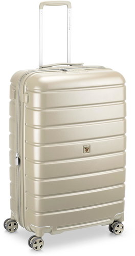 Roncato RELIFE M, beige, 73 × 45 × 28/33 cm - Suitcase - Main image