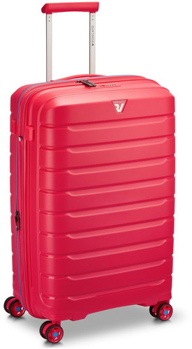 Roncato B-FLYING M spot, red, 68 × 44 × 26/31 cm - Suitcase - Main image