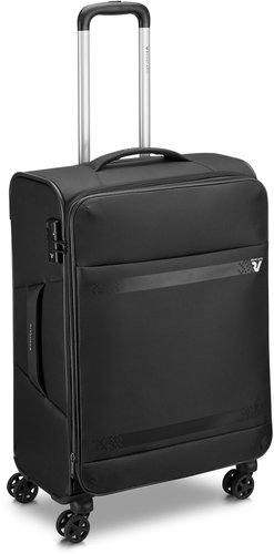 Roncato JAZZ 4.0 M, black, 65 × 43 × 26 - 30 cm - Suitcase - Main image