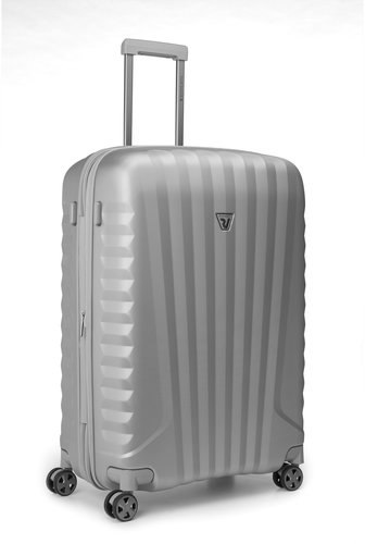 Roncato Travel Case Uno Premium 3.0 M 75 × 47 × 27/32 cm silver - Suitcase - Main image