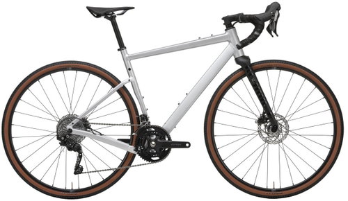 RONDO RUUT AL1 2X G3 - M CHROME/BLACK - Gravel Bike - Main image