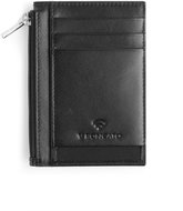 Roncato credit card case with coin pocket Firenze 2.0 black - Wallet