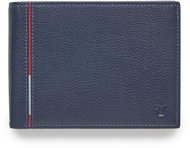 Roncato men's wallet with card and coin compartment Boston blue - Wallet