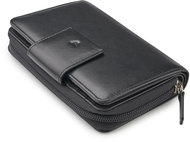Roncato ladies wallet with card and coin compartment Pascal black - Wallet