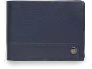 Roncato men's wallet with card and coin compartment Alaska blue - Wallet