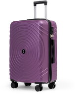 ROWEX Hypnotizer, medium universal travel case with TSA lock, purple - Suitcase