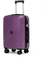 ROWEX Hypnotizer, universal carry-on suitcase with TSA lock, purple - Suitcase