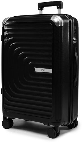 ROWEX Medium universal travel case with TSA lock Nexus, black - Suitcase - Main image