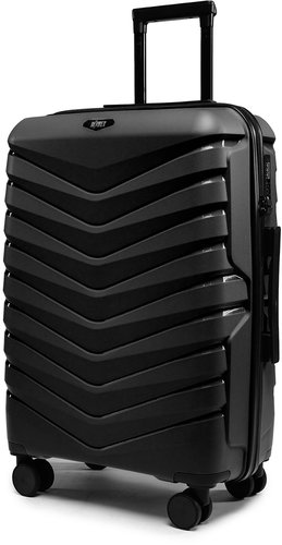 ROWEX Medium universal travel case with TSA lock Aero, black - Suitcase - Main image