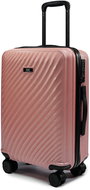 ROWEX Cabin hand luggage with TSA lock Roseline, rosegold - Suitcase