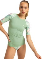 Roxy Dámské lycrové triko Coastal Breeze krátký rukáv, vel. S - Lycra Clothing