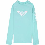 Roxy Dívčí triko WHOLE HEARTED, dlouhý rukáv, 10 let aqua splash - Lycra Clothing
