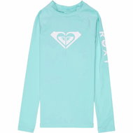 Roxy Girls' T-shirt WHOLE HEARTED, long sleeve, 12 years aqua splash - Lycra Clothing