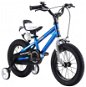 RoyalBaby Freestyle 14" modrý - Detský bicykel