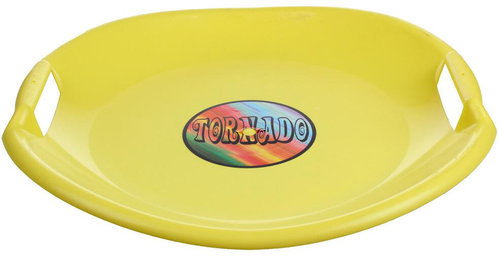 Merco Tornado sledge plate yellow, multipack 4 pcs - Sled - Main image