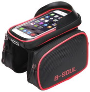 B-Soul Tube 1.0 frame bag red - Bike Bag