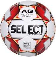 Select FB Flash Turf fotbalový míč bílý - červený, č. 4 - Football 