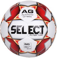 Select FB Flash Turf fotbalový míč bílý - červený, č. 5 - Football 