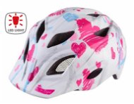 Etape Pluto Light children's cycling helmet white-pink - Bike Helmet
