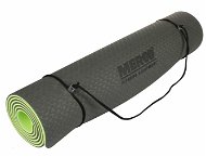 Merco Yoga TPE 6 Double Mat podložka na cvičenie čierna-zelená - Podložka na cvičenie