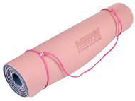 Merco Yoga TPE 6 Double Mat podložka na cvičenie ružová-modrá - Podložka na cvičenie