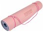 Merco Yoga TPE 6 Double Mat podložka na cvičení růžová-modrá - Podložka na cvičení