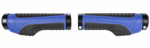 Merco Rider 1.0 bike grips blue - Bicycle Grips - Main image