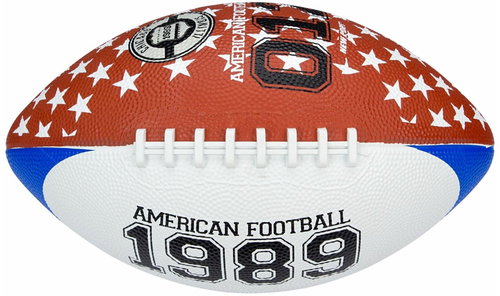 New Port Chicago Large American football ball white-brown No. 5 - American Football - Main image