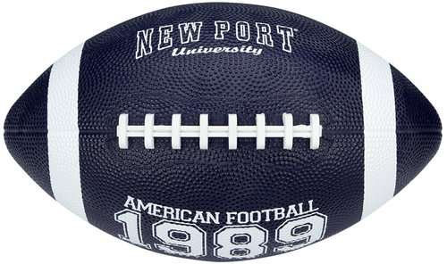 New Port Chicago Large American football ball blue No. 5 - American Football - Main image