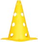 Merco Open kužel s otvory žlutá 52 cm - Tréninková pomůcka