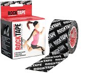RockTape dizajnová kineziologická páska, logo black - Tejp