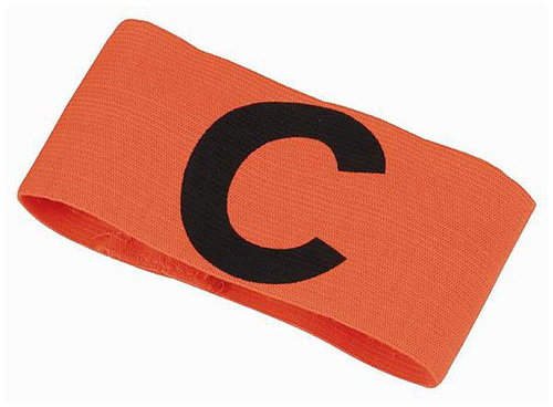 Rucanor Captain band V captain band, orange - Captains band - Main image