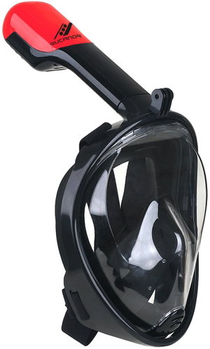 Rucanor Full face diving mask black - Snorkel Mask - Main image