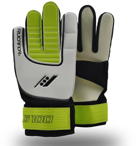 Rucanor G100 goalie gloves yellow - Goalkeeper Gloves - Main image