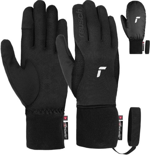 Reusch Baffin TOUCH-TEC™, black/silver 10,5 - Cross-Country Ski Gloves - Main image