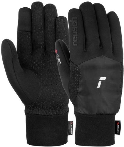 Reusch Garhwal Hybrid TOUCH-TEC™, black/silver 8,5 - Ski Gloves - Main image