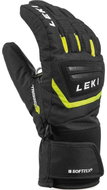 Leki Griffin 3D Junior, black-yellow 4 - Ski Gloves