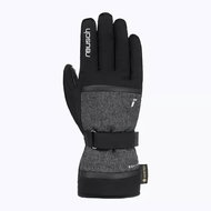 Reusch Alessia GTX, black/black melange 7,5 - Ski Gloves