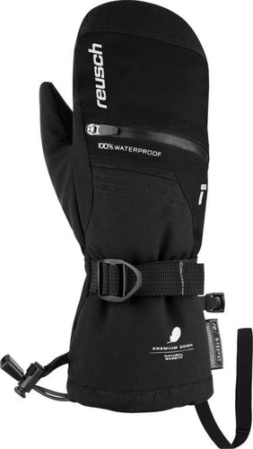 Reusch Lando R-TEX® XT Junior, black/silver - Ski Gloves - Main image