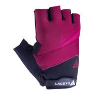 LACETO Cyklistické rukavice PACE Pink L - Rukavice na kolo