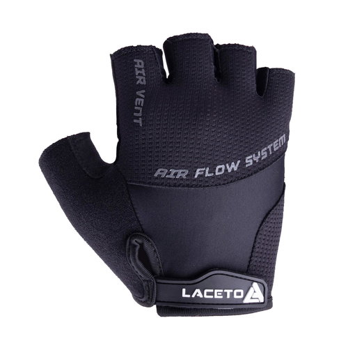 LACETO Cycling Gloves TEMPO Black XL - Cycling Gloves - Main image