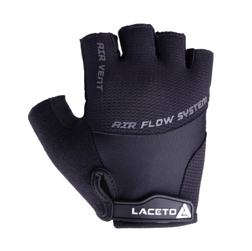 LACETO Cycling Gloves TEMPO Black XXL - Cycling Gloves - Main image