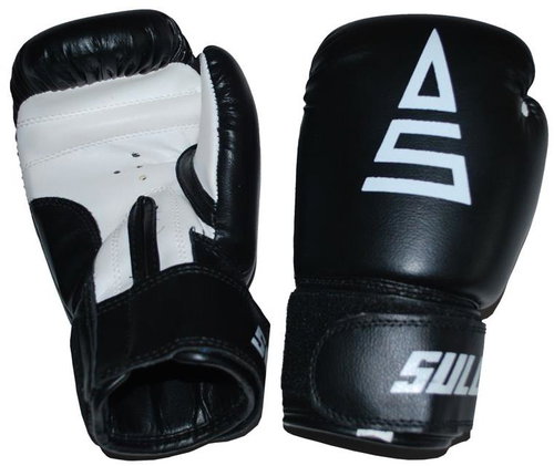 Sulov Boxing Gloves PVC, 6 oz, black - Boxing Gloves - Main image