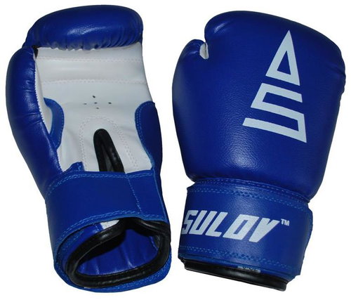 Sulov Boxing Gloves PVC, 6 oz, blue - Boxing Gloves - Main image