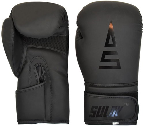 Sulov Boxing Gloves DX 12 oz., black matt - Boxing Gloves - Main image
