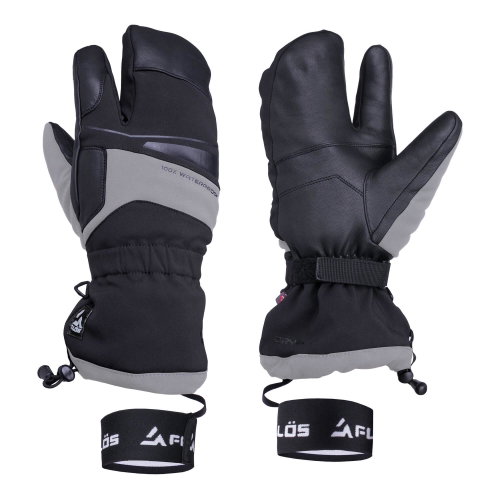 FLLÖS Ski Gloves FIBRA BLACK M - Ski Gloves - Main image