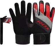 RDX Fitness rukavice F41 Červená/Čierna M - Rukavice na cvičenie