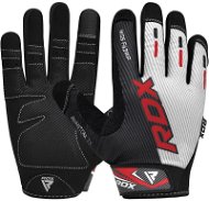 RDX Fitness Gloves F43 Black/White L - Workout Gloves