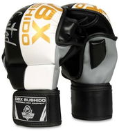 MMA rukavice DBX BUSHIDO ARM-2011b vel. S/M černo-bílé - MMA rukavice